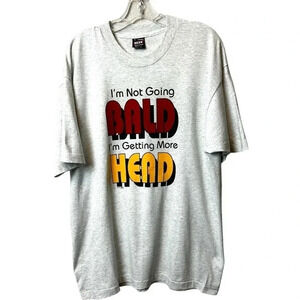 Vintage 1992 Men’s Graphic Slogan Novelty T-Shirt. 
Single‎ Stitch.